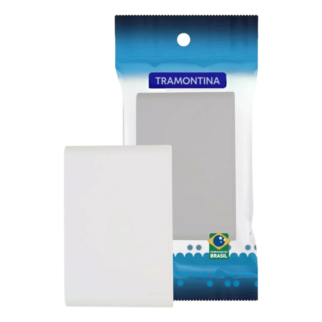 Placa Cega 4x2 Tramontina Liz Branca