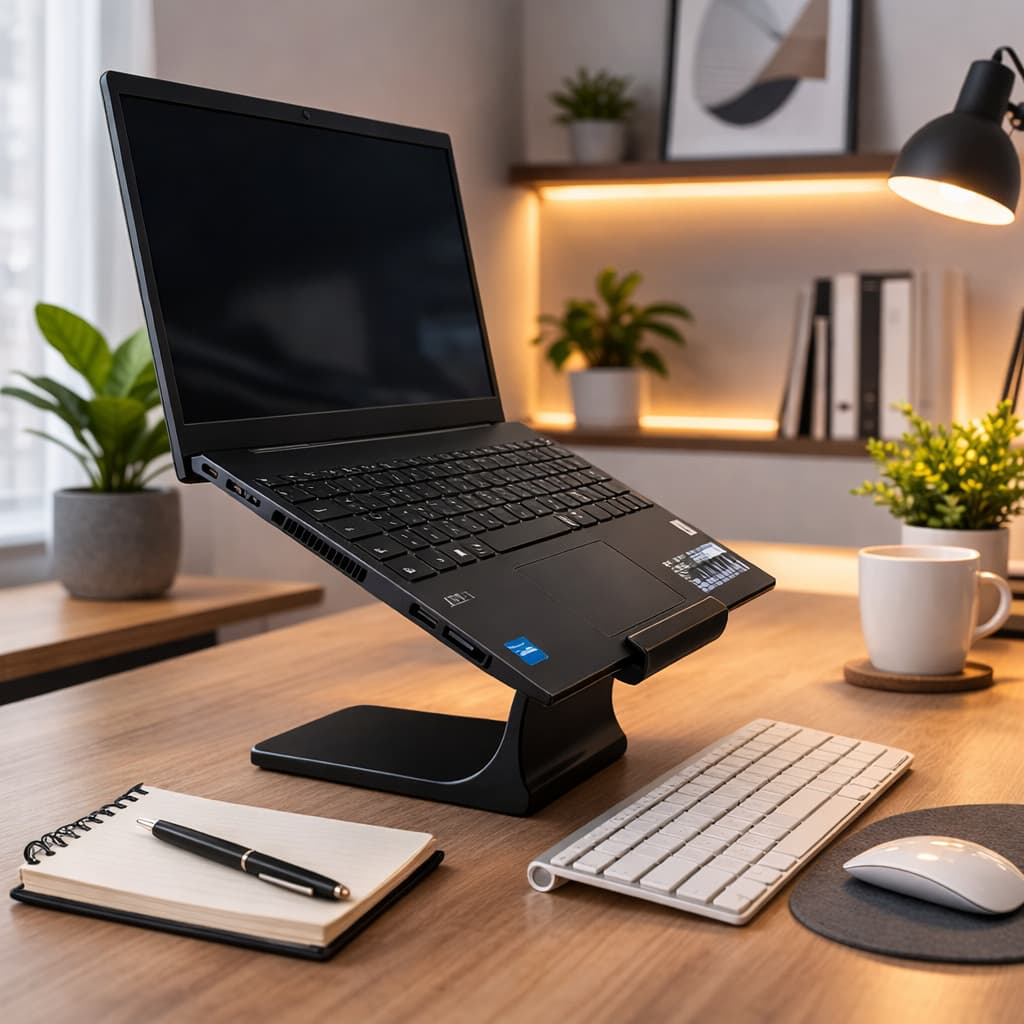 Suporte para Notebook Ergonômico Ajuste Inclinação Base Notebook Mesa Laptop Gamer Escritório
