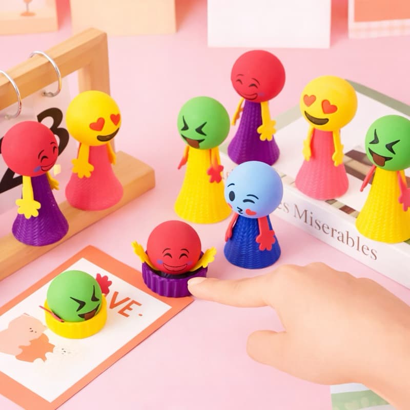Brinquedo Pula Pula Saltitante Infantil Boneco Cabeça Divertida Lembrancinha Festa Criança