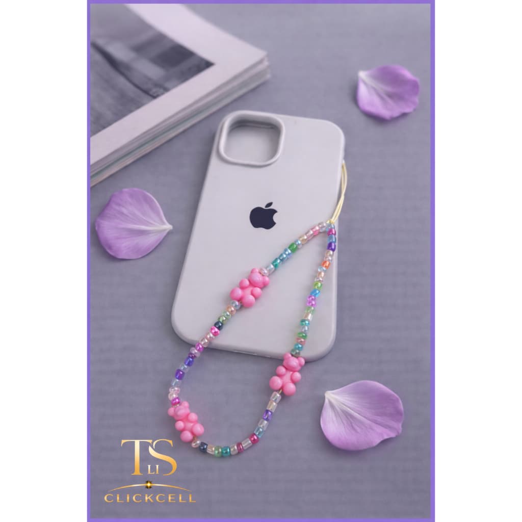 Alça / Cordão para Celular com Miçangas – Estiloso Fofo e Colorido