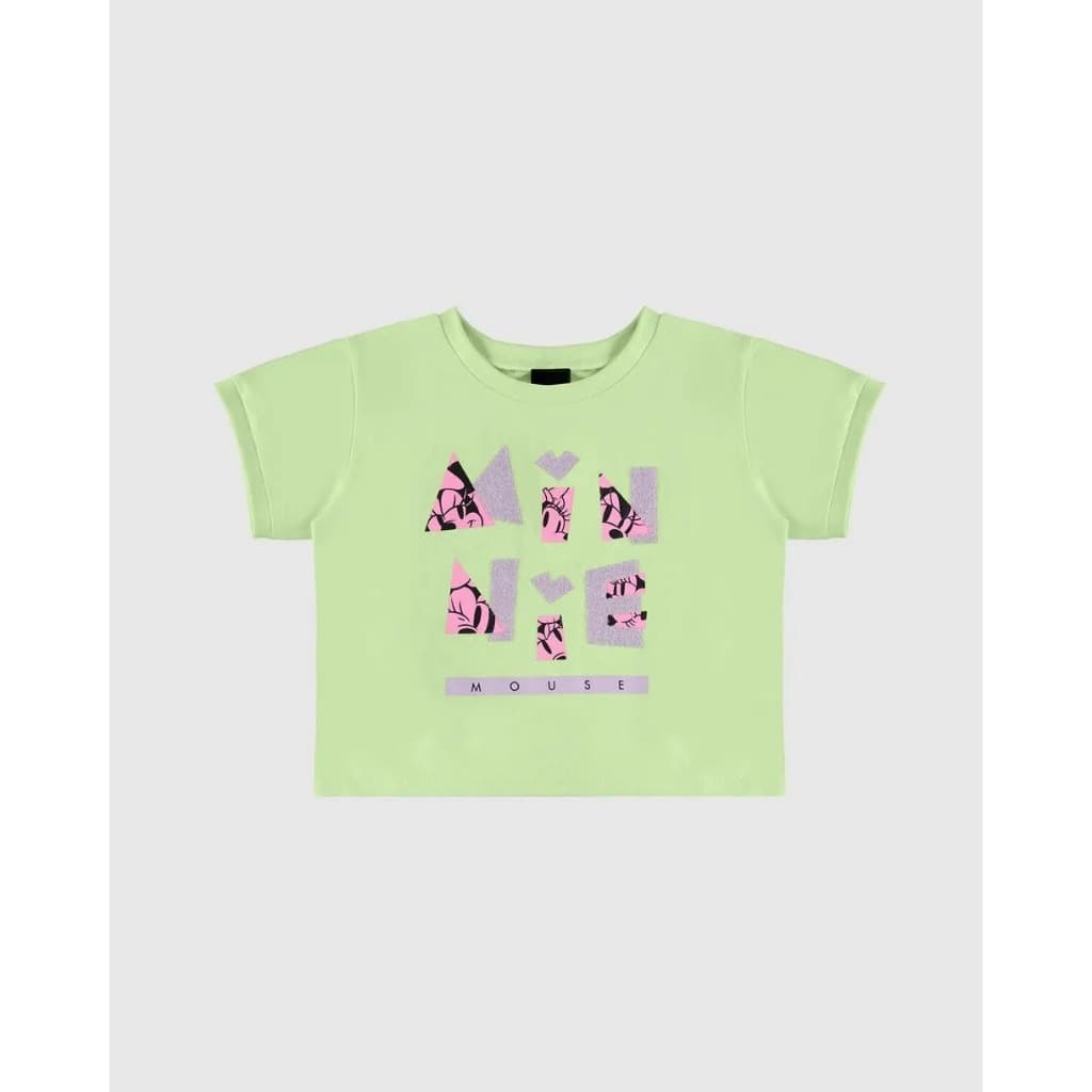 Blusa Infantil Menina Box  Minnie Mouse Disney Em Algodão Malwee Kids