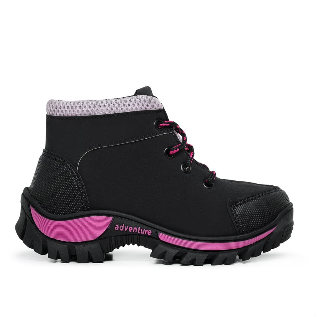 Botinha Infantil Adventure Coturninho Reforçado para Meninas Lançamento Inverno 2026