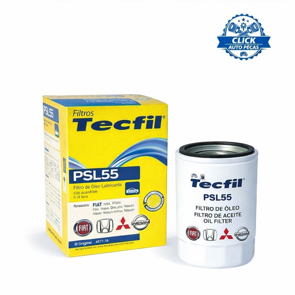 Filtro de Óleo Tecfil PSL55 Fiat Honda Mitsubishi Nissan Original