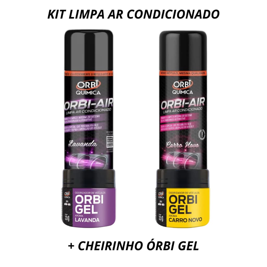 KIT Limpa Ar Condicionado + Aromatizante cheirinho odorizante carro novo lavanda para carro