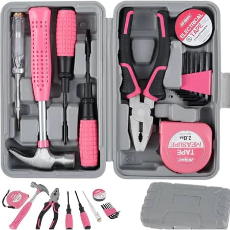 Kit Ferramentas Reparo Doméstico Completo - Ferramentas Multiuso para Casa