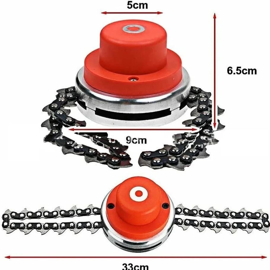 Trimmer Para Roçadeira Bobina Lamina Motosserra Universal