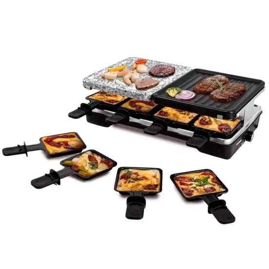 Grill antiaderente com superficie antiaderente e marmore voltagem 220V 1500W