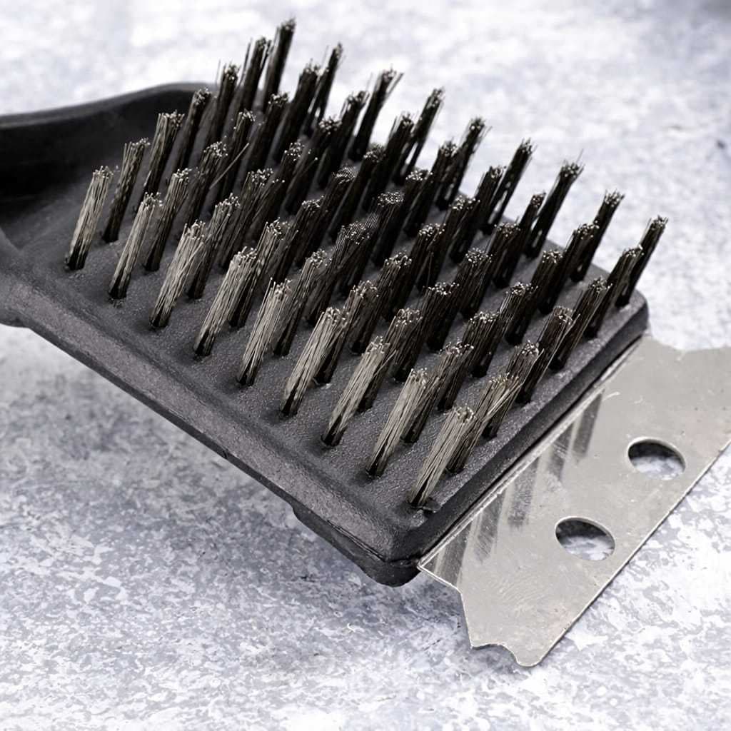 Escova Para Grelha Cerdas de Aço Original Line Limpa Grelha de Churrasqueira