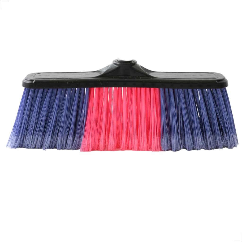 Vassoura Multiuso Nylon DNC101 Interna e Externa – Cerdas Resistentes – Limpeza Rápida e Eficiente - 32 cm - Flytex