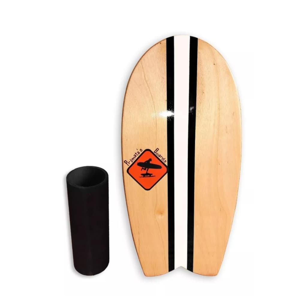 Prancha De Equilíbrio Balance Board Surf Treino - Fish Faixa preta