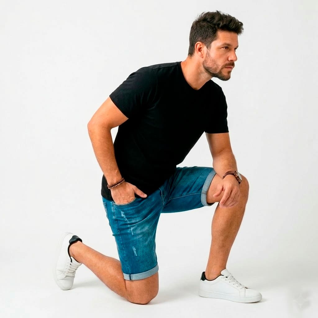 Camiseta Básica Unissex Algodão Conforto Promoção Kit com 3 Peças