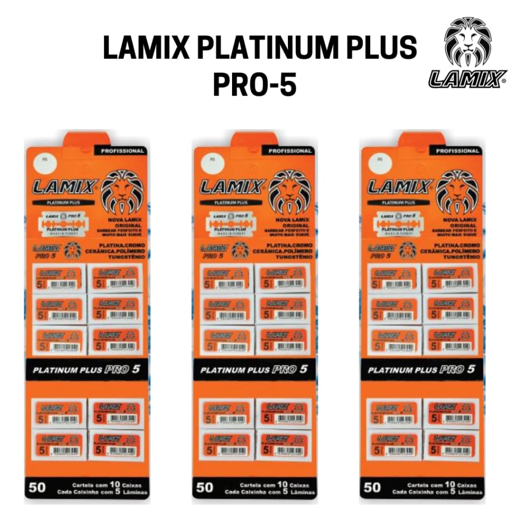 Lâmina LAMIX PRO-5 - 3 Cartelas