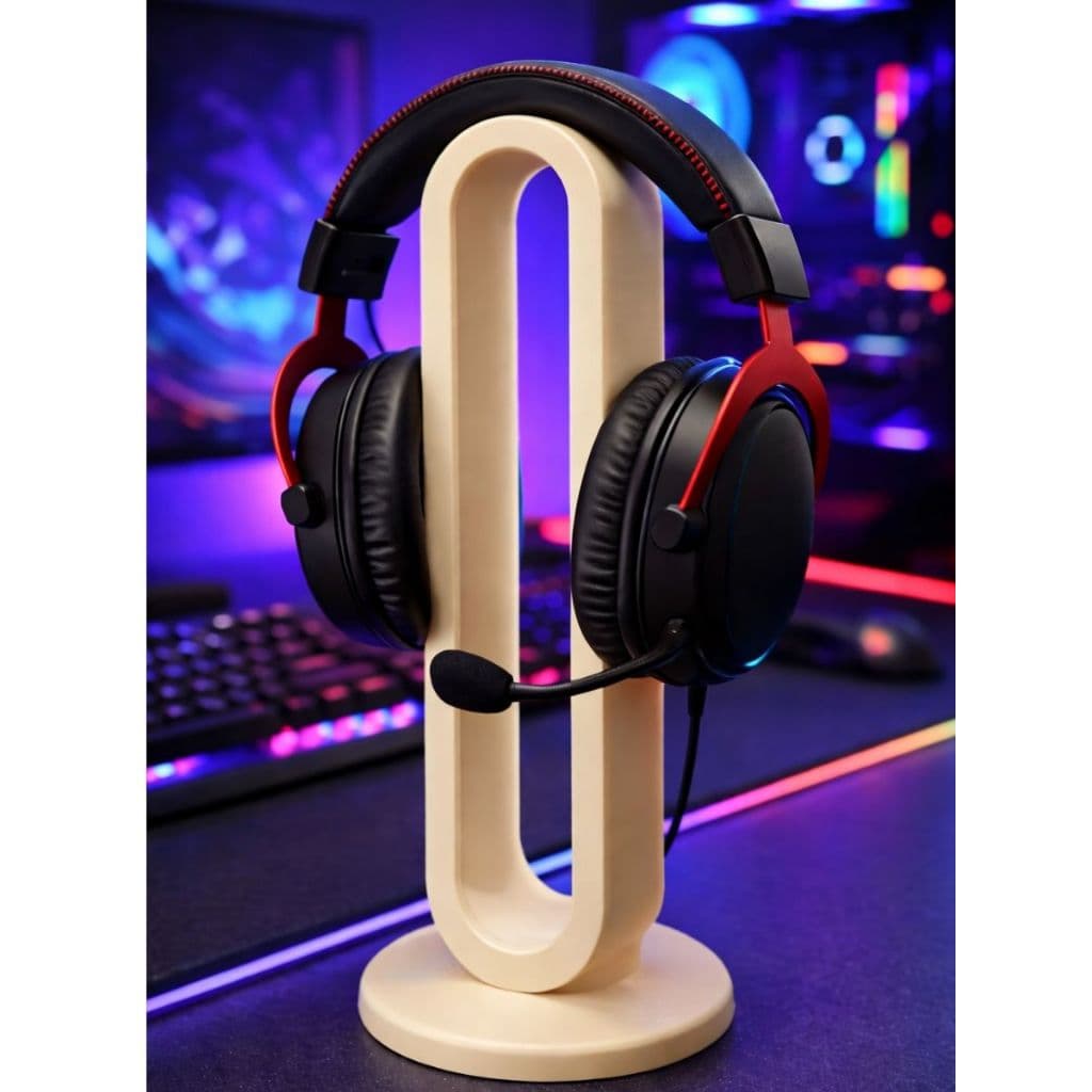 Suporte para Fone de Ouvido Headset Elegance Home Decore Várias Cores Gamer