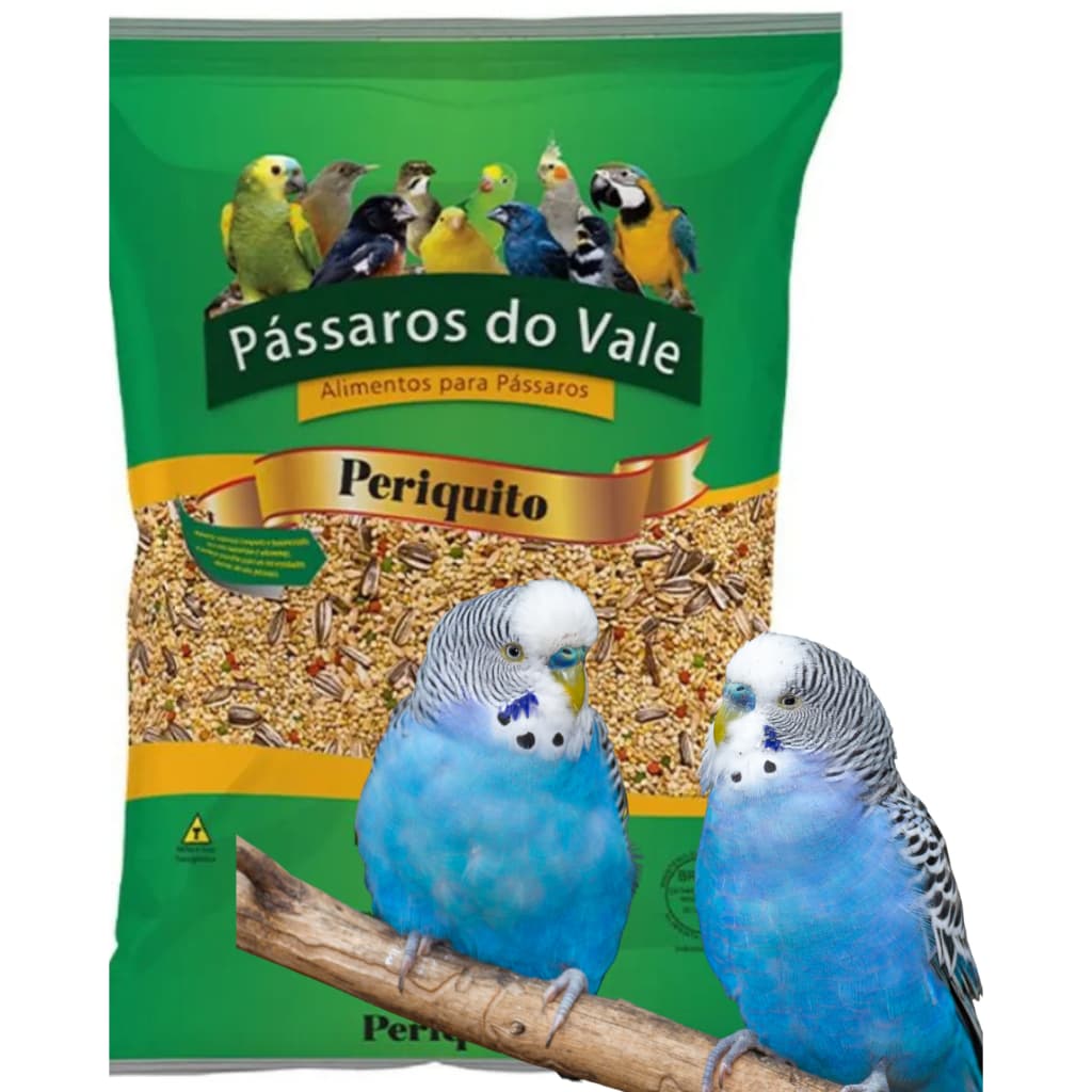 RAÇÃO PERIQUITO PASSAROS DO VALE - 5KG