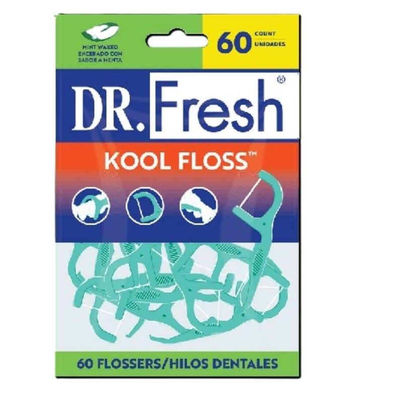 Fio Dental Unitário Dr Fresh Importado - 60 unidades