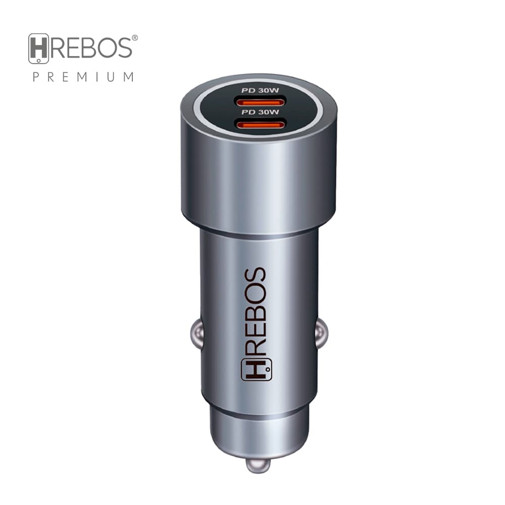 Carregador Veicular Turbo Carro Celular 2 Usb Tipo C 60w Pd