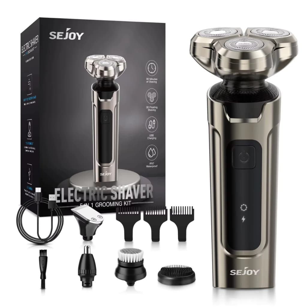 Máquina De Cortar Cabelo Sejoy X2 Profissional Barbeador