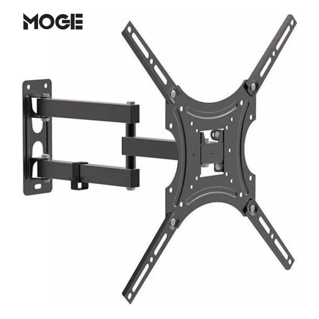 Suporte TV Articulado | 32 a 55 Polegadas | Até 22kg | Tri-Articulado | Ajuste Inclinação