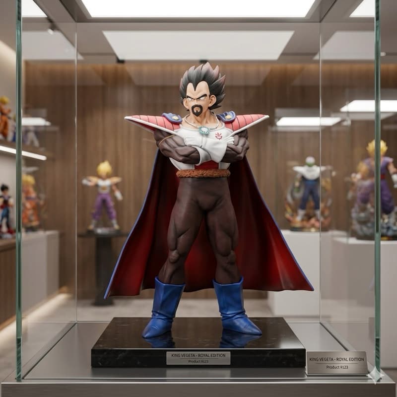 Action Figure Rei Vegeta 30Cm Pai De Vegeta Dragon Ball Z Banpresto Saga Freeza