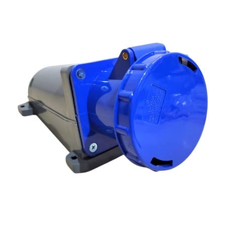 Tomada Industrial Sobrepor 63a 3p+t 220/240v Ip67 Soprano