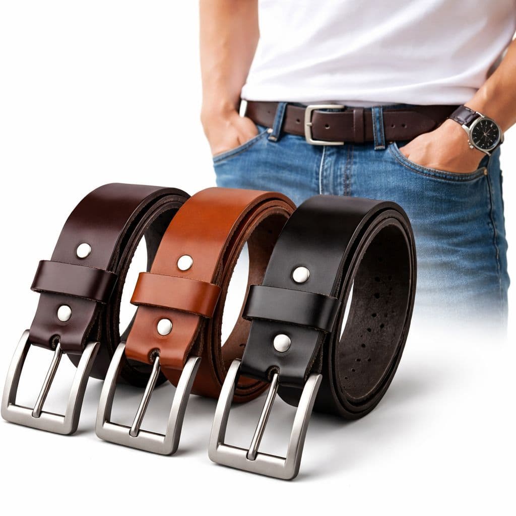 Cinto Social Masculino e Feminino Couro Original Luxo Legítimo Fivela Reforçada Anti Ferrugem Envio Imediato