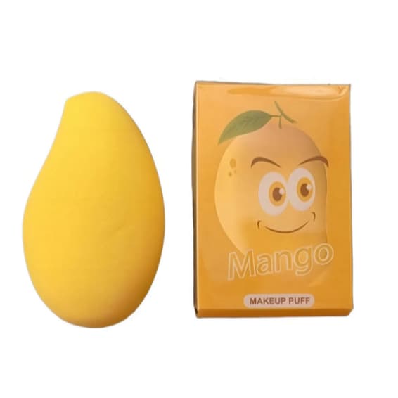 Esponjas Formato De Manga para Maquiagem, Multifuncional Base, Pó, Contorno, Corretivo