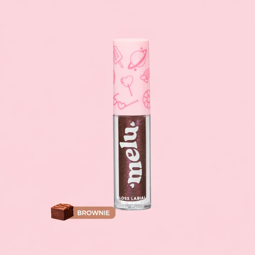 Gloss Labial Melu Ruby Rose – Brilho Intenso e Lábios Radiantes