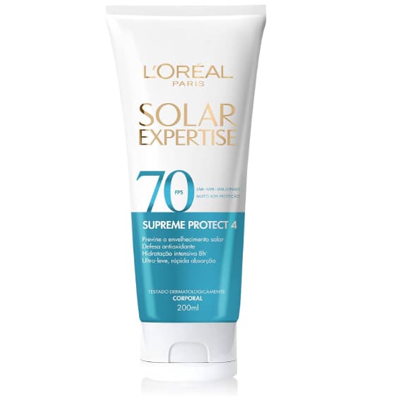 Protetor Solar Corporal Solar Expertise Supreme Protect FPS70 - L'Oréal Paris - 200ml