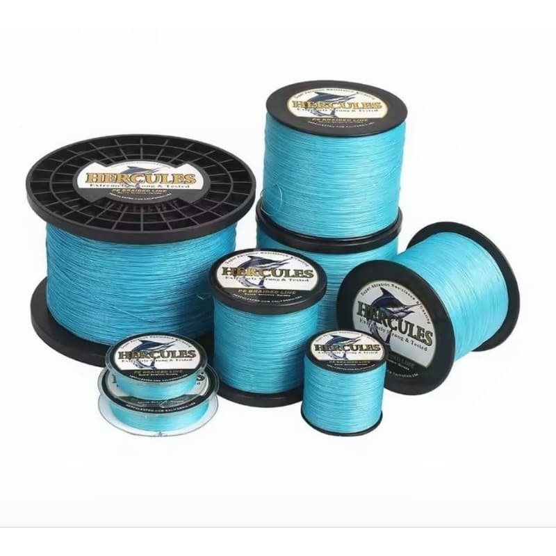 Linha de Multifilamento Hercules 8 fios 50 libras 500 metros Azul