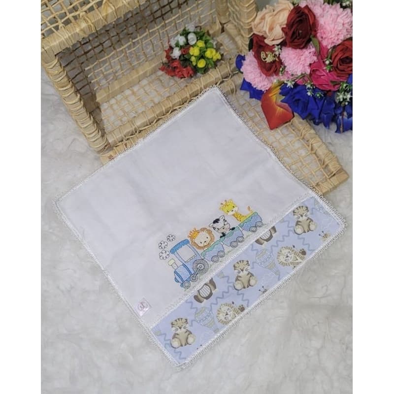 fraldinhas de bocas 35x35 personalizadas