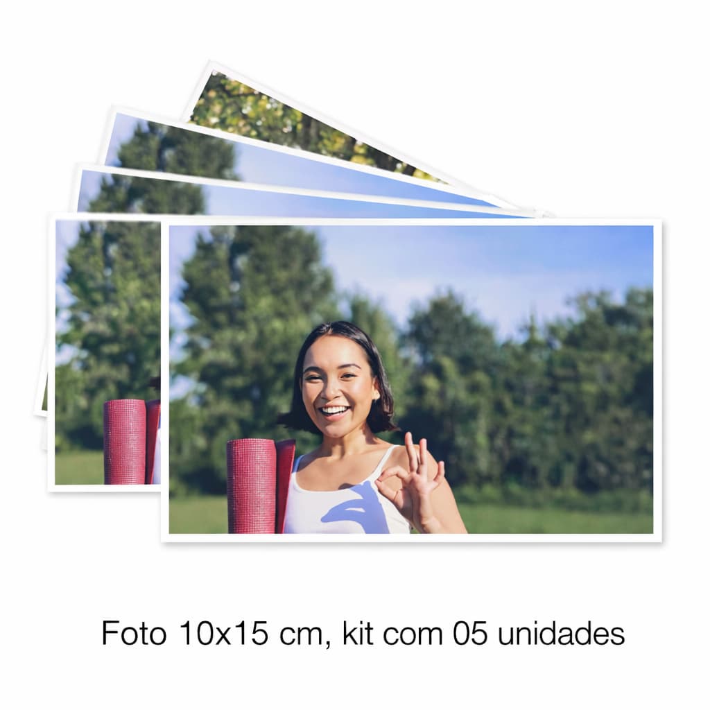 Kit com 10 Fotos 10x15 cm para quadros personalizado com sua foto
