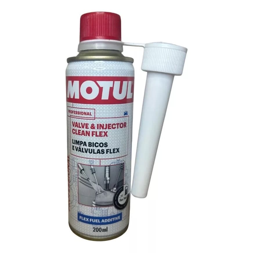 Motul Valve E Injector Clean 200ml Limpeza De Válvulas Bicos
