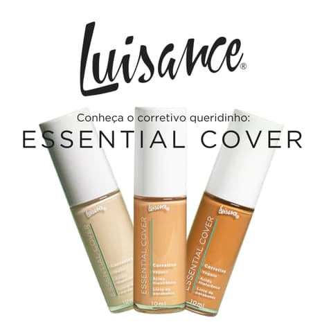 Corretivo Líquido Essential Cover Luisance--L3217