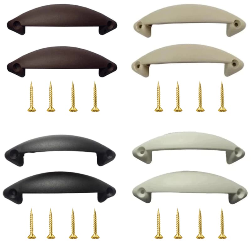 Puxador para cama Box Baú - Portas - Armários - Gaveta 2 Unidades