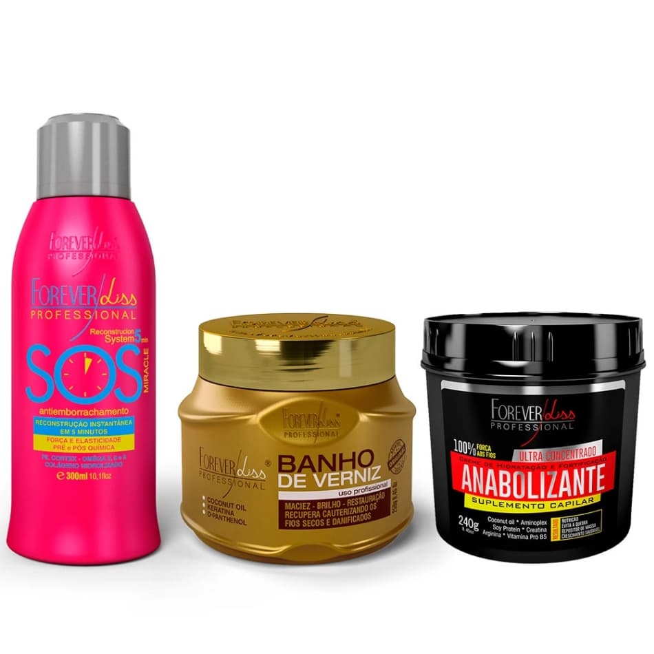 Cronograma Capilar Mulher Maravilha - Forever Liss