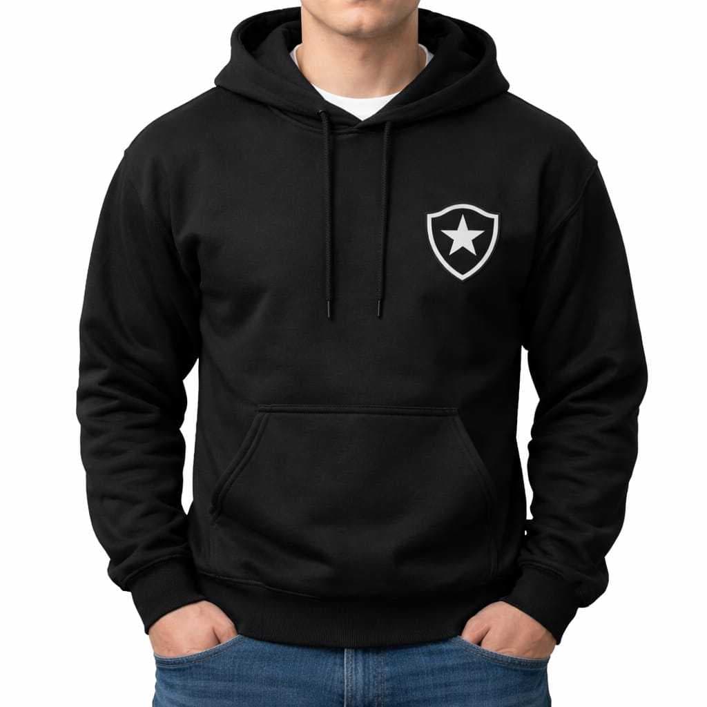 MOLETOM BOTAFOGO BLUSA DE FRIO TIME CARIOCA FUTEBOL PROMOÇÃO