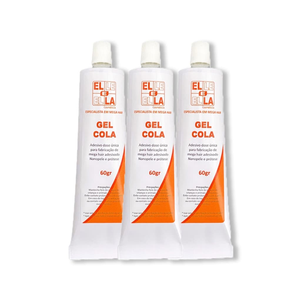 Kit Gel cola 60g 3un