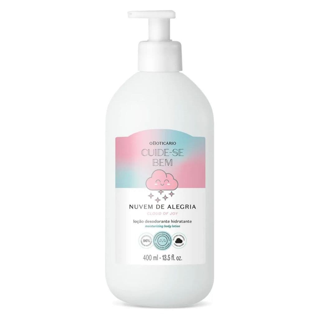 Hidratante Corporal O Boticário Nuvem de Alegria 400ml