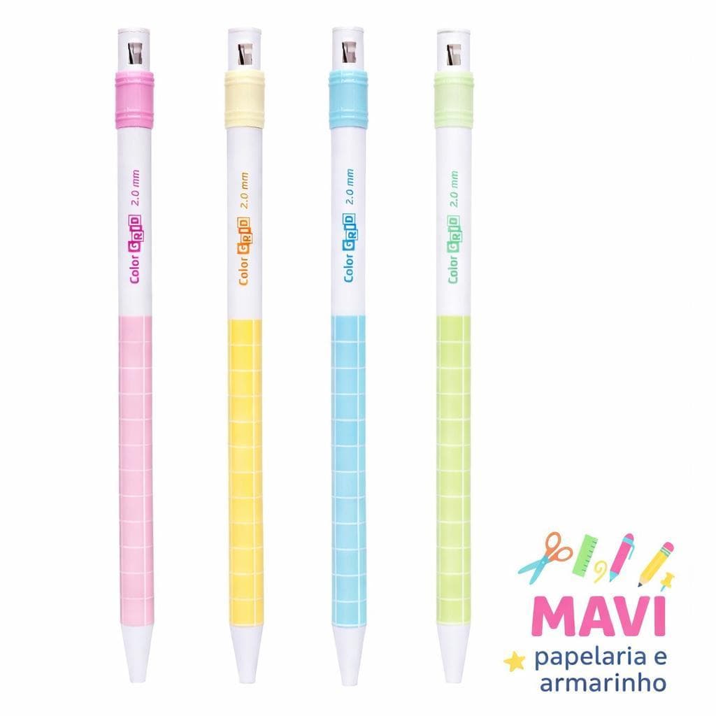 KIT LAPISEIRA COM APONTADOR 2.0 - LEONORA  + GRAFITE HB 2.0 BRW