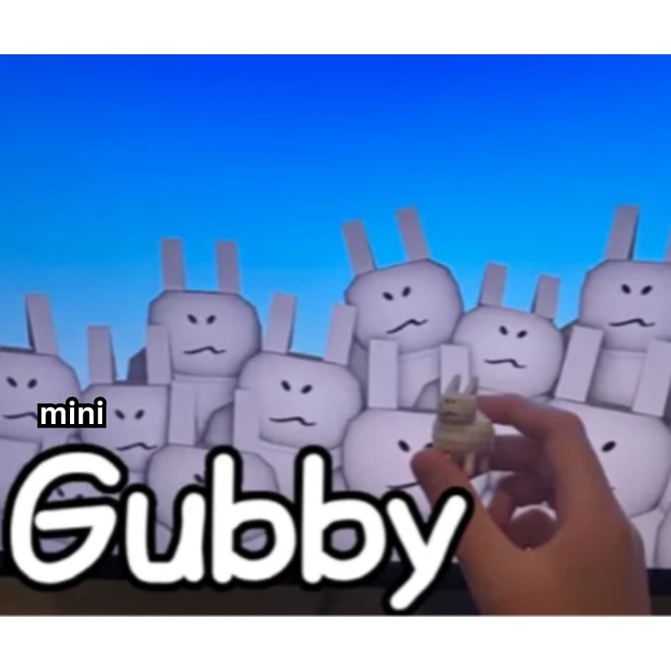 mini GUBBY FORSAKEN ROBLOX FIGURE