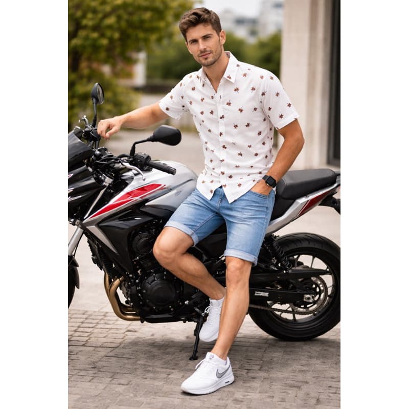 camisa floral
