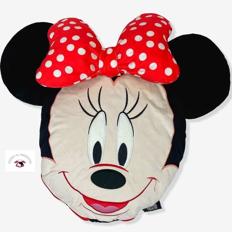 COBERTOR ALMOFADA 2X1 MINNIE DISNEY ORIGINAL LICENCIADO MANTA