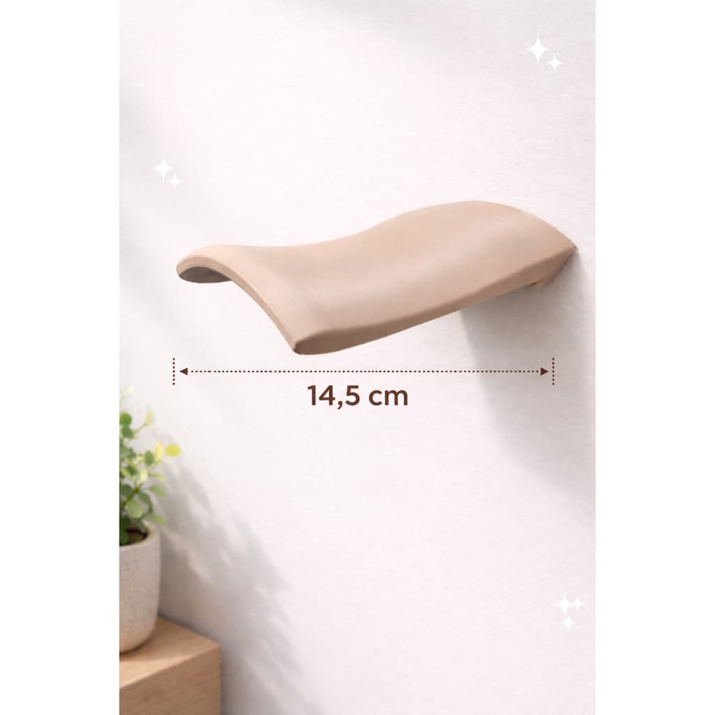 SUPORTE DE PAREDE PARA MAGIC WHEEL PILATES/ JÁ COM PARAFUSOS E BUCHAS