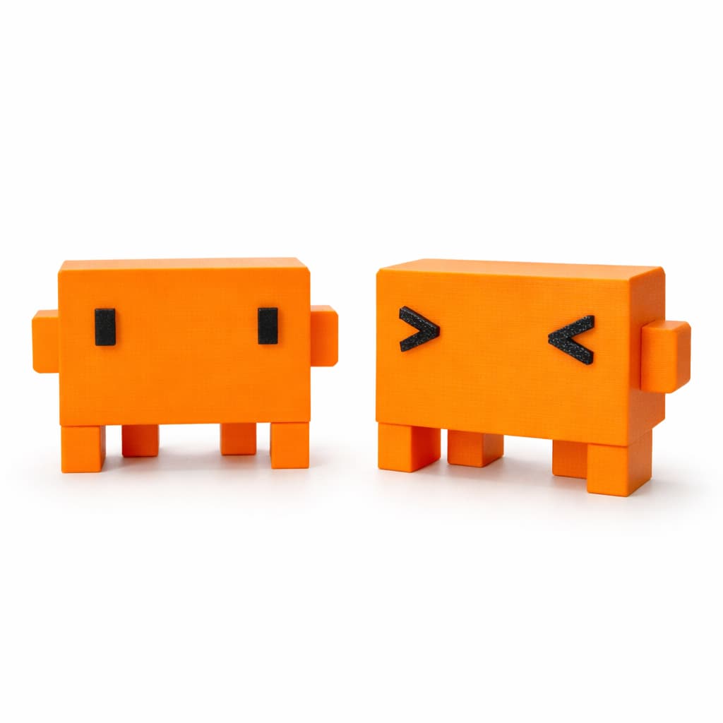 Decoração estilo Mascote IA Claude Code Para Mesa Setup Dev Programador