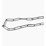 CORRENTE SEM SOLDA PARA LUSTRE 1,6X10X33 3 METROS