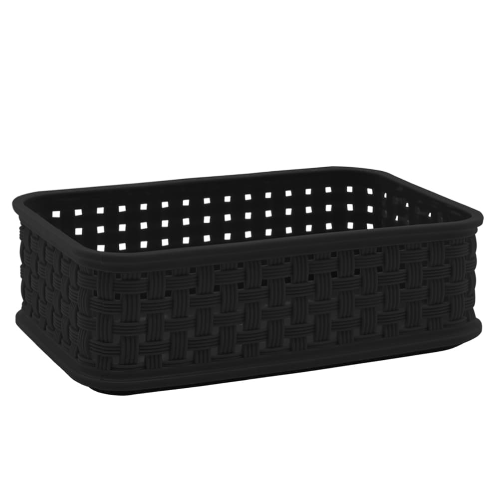 Cesto organizador modular multiuso empilhavel 20 x 15 x 6