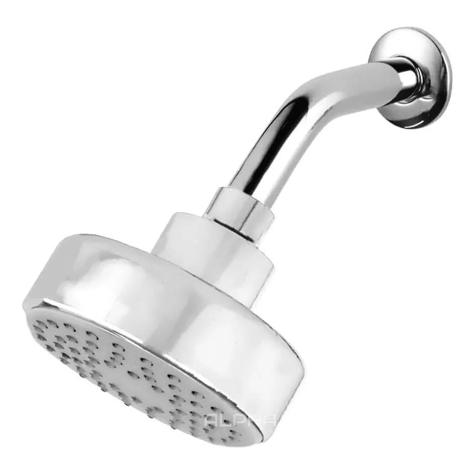 Ducha Chuveiro Articulado Redondo Flatt para Aquecedor Solar Gás Banho Relaxante com Design Moderno