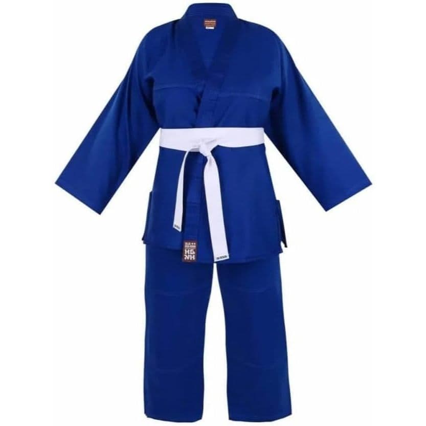 Kimono Haganah Basic Reforcado Azul - Jiu-jitsu E Judô