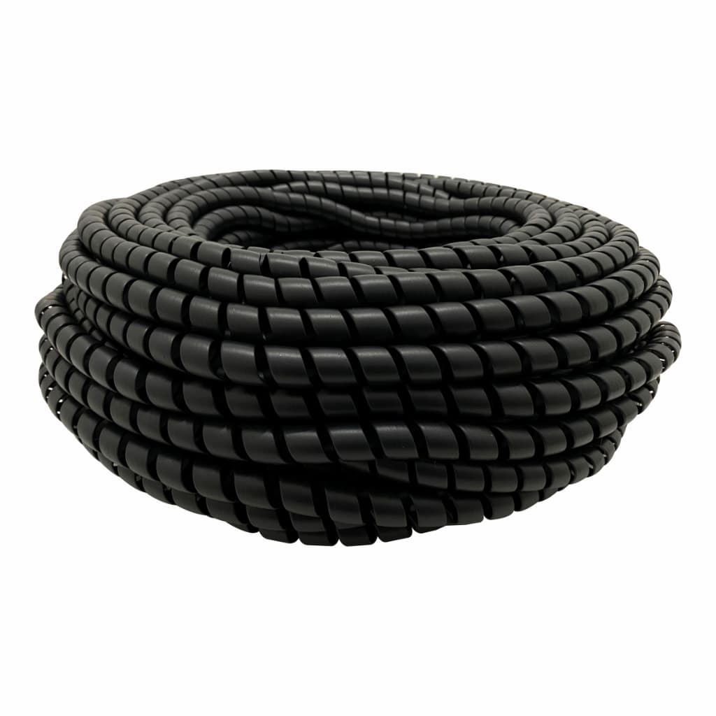 Protetor de Mangueira Trama de Aço para Lavadora de Alta Pressão 1/4″ – Mola Espiral Preta de Proteção