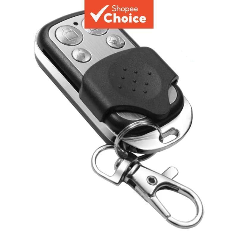 Controle Remoto Universal 433 Mhz Compatível Com Porta De Garagem 4 Botões